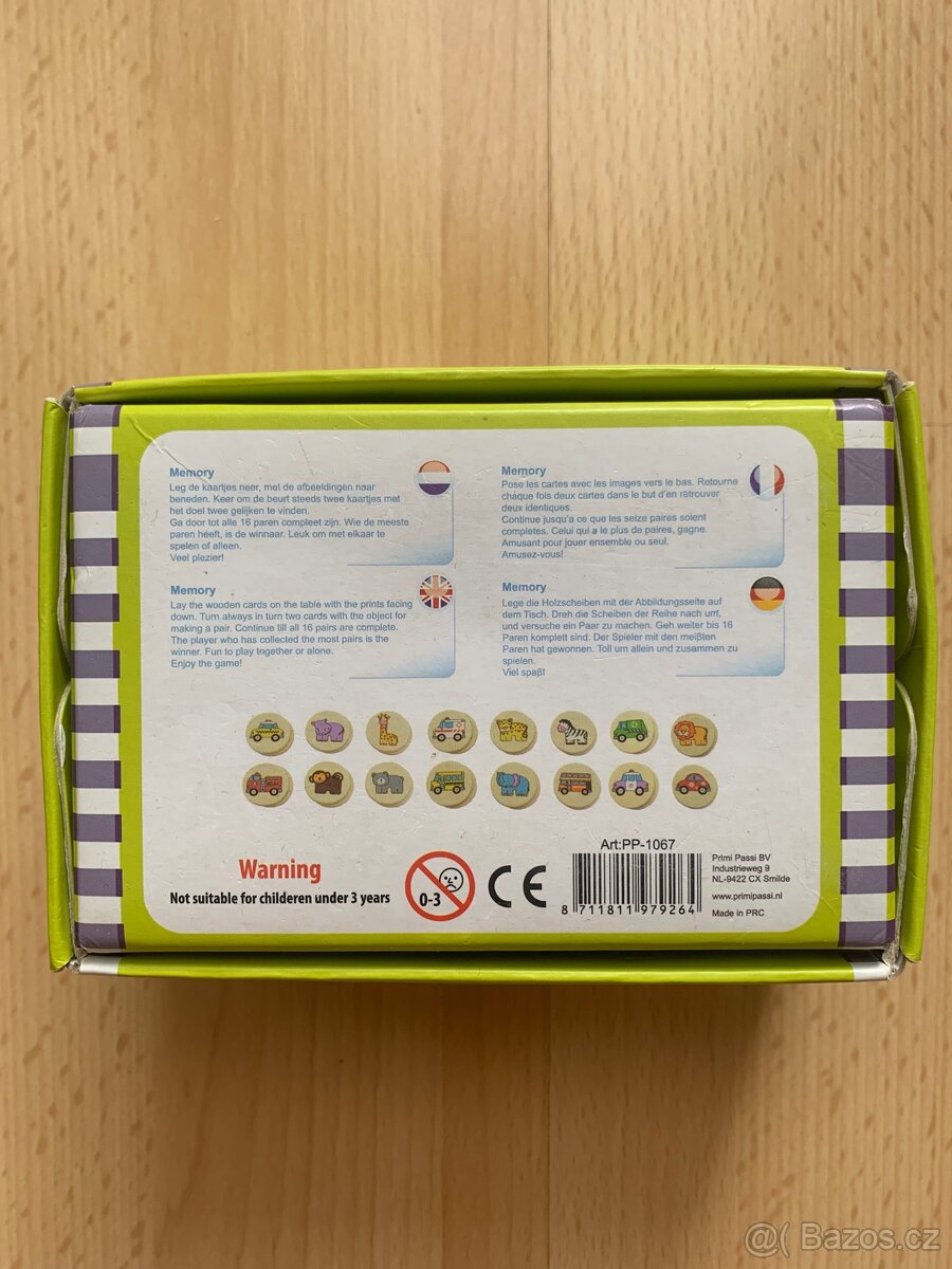 Dřevěné pexeso - 3