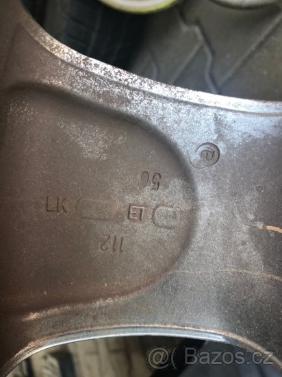 Prodám alu disky dezent 18" 5x112 - 3