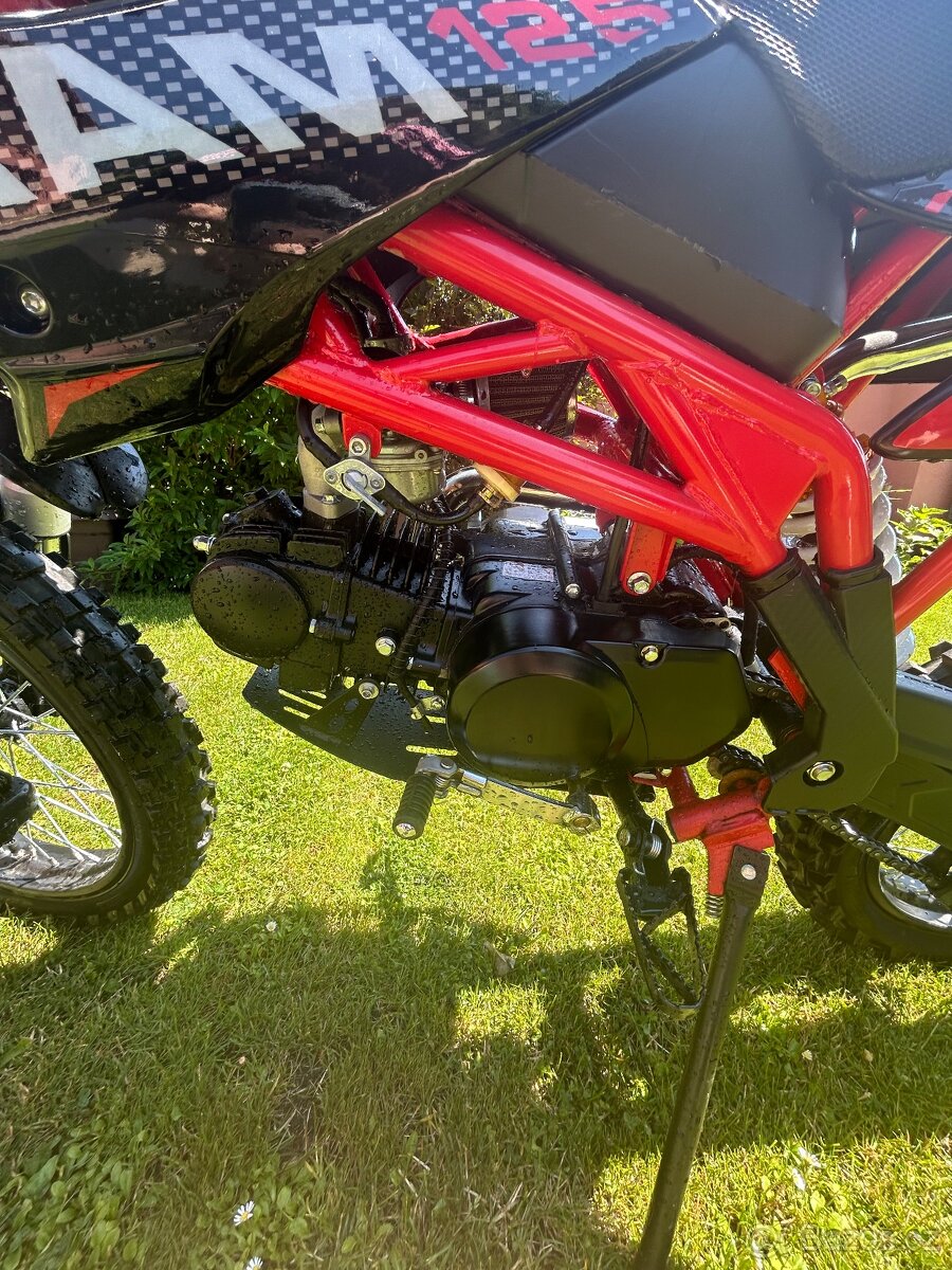 Pitbike Sky 125ccm 14"/12" černá