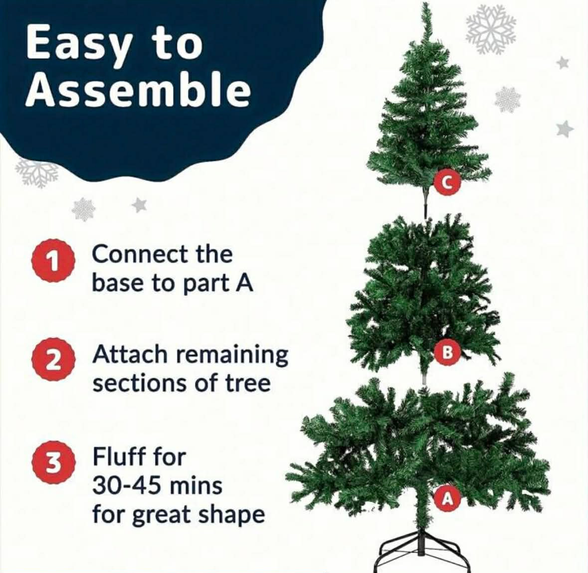 vánoční strom 182cm - 3