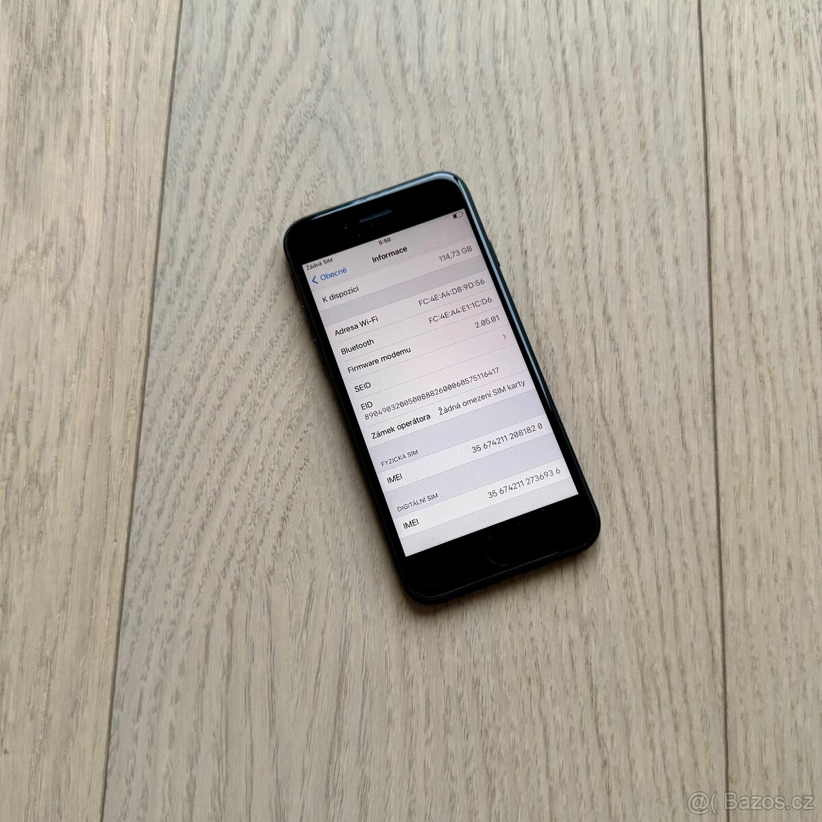 APPLE IPHONE SE 2020 128GB - ČERNÝ,BATERIE 100%, ZÁRUKA - 3