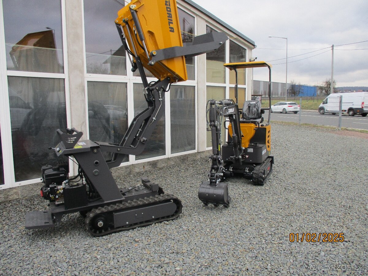 Mininakladač - dumper G 800 LS PROFI - 3