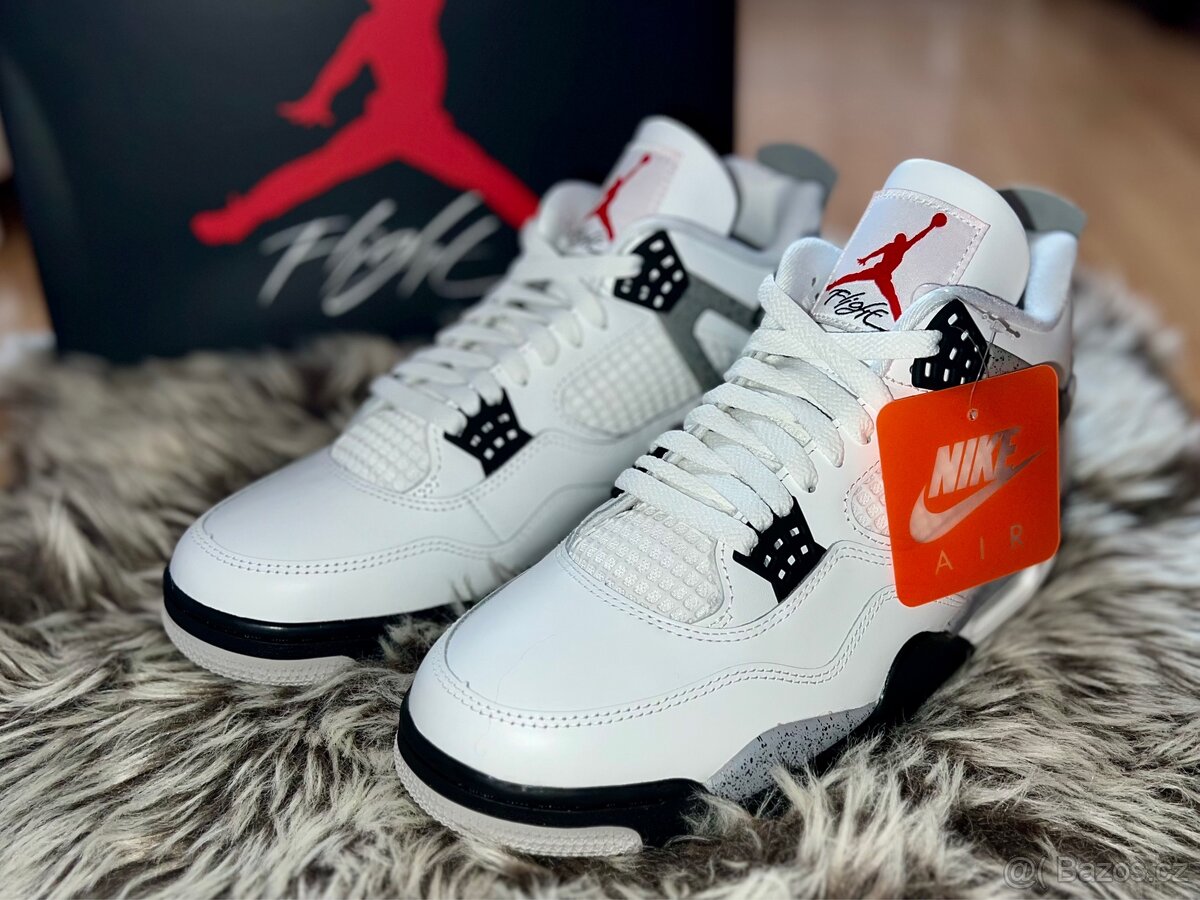 Nike Jordan 4 retro White Cement - 3