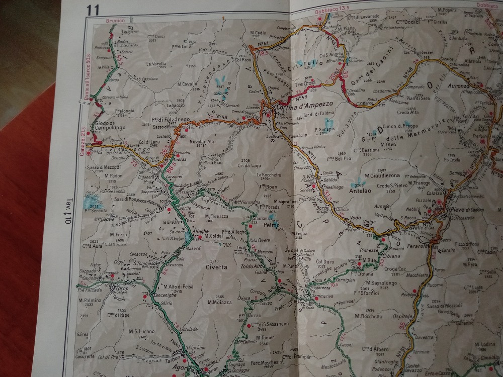 Autoatlas Itálie předválečný - 3