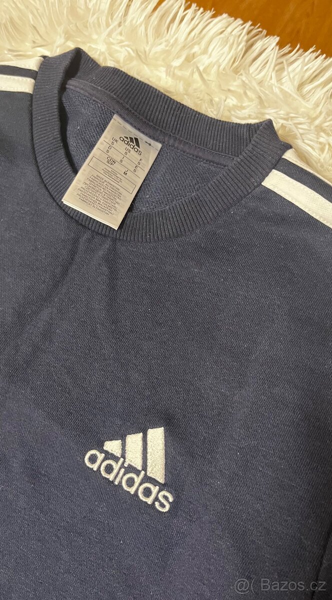 Tmavě modrá tepláková souprava Adidas - 3