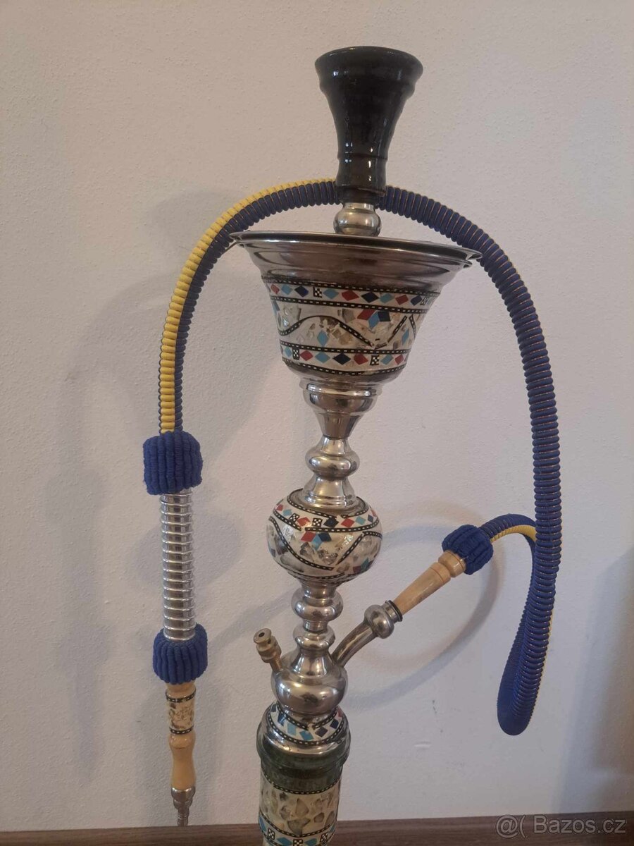 NIKDY NEPOUŽITÁ obří vodní dýmka-výška 87cm - 3