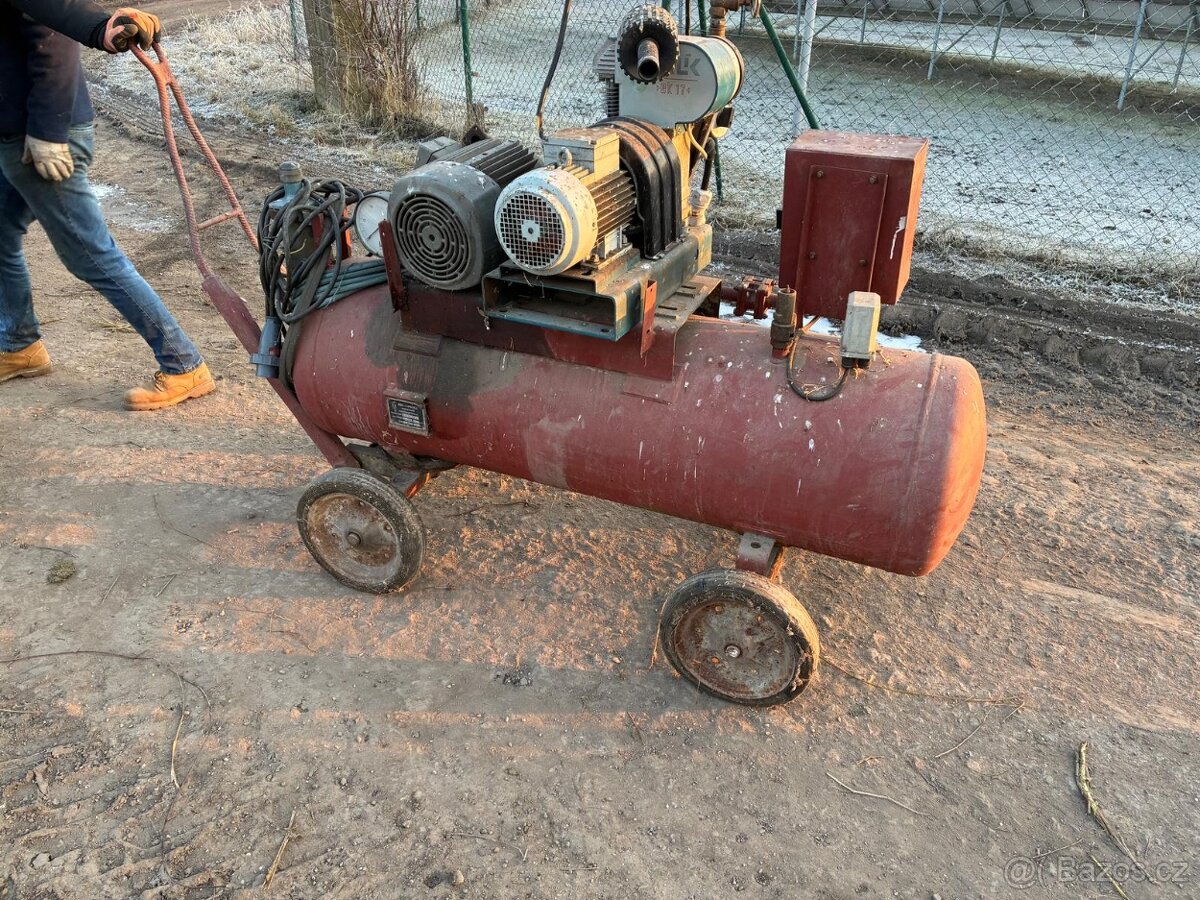 Vzdušník připravený, pozor bez kompresoru - 3