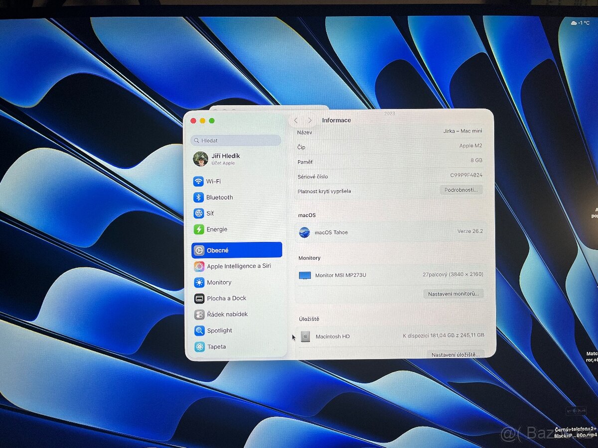 Prodá nový set Mac mini s monitorem a klávesnicí - 3