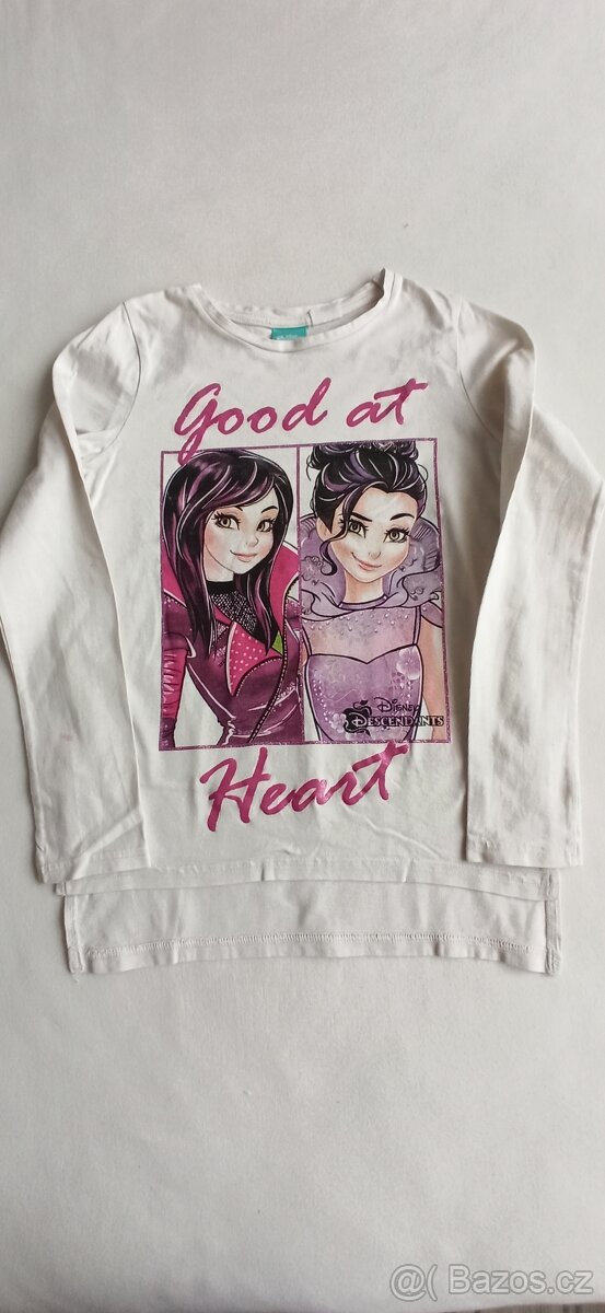 Dvě trička s dl.rukávem, vel. 134 - 3