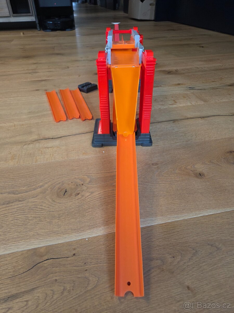 Prodávám hotwheels dráhu lego padací most - 3