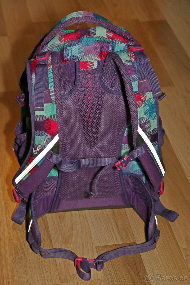 Satch Studentský batoh - Hurly Pearly - 3