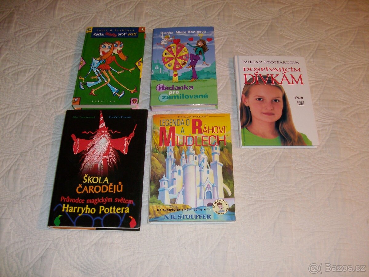 knihy různé žánry - 3