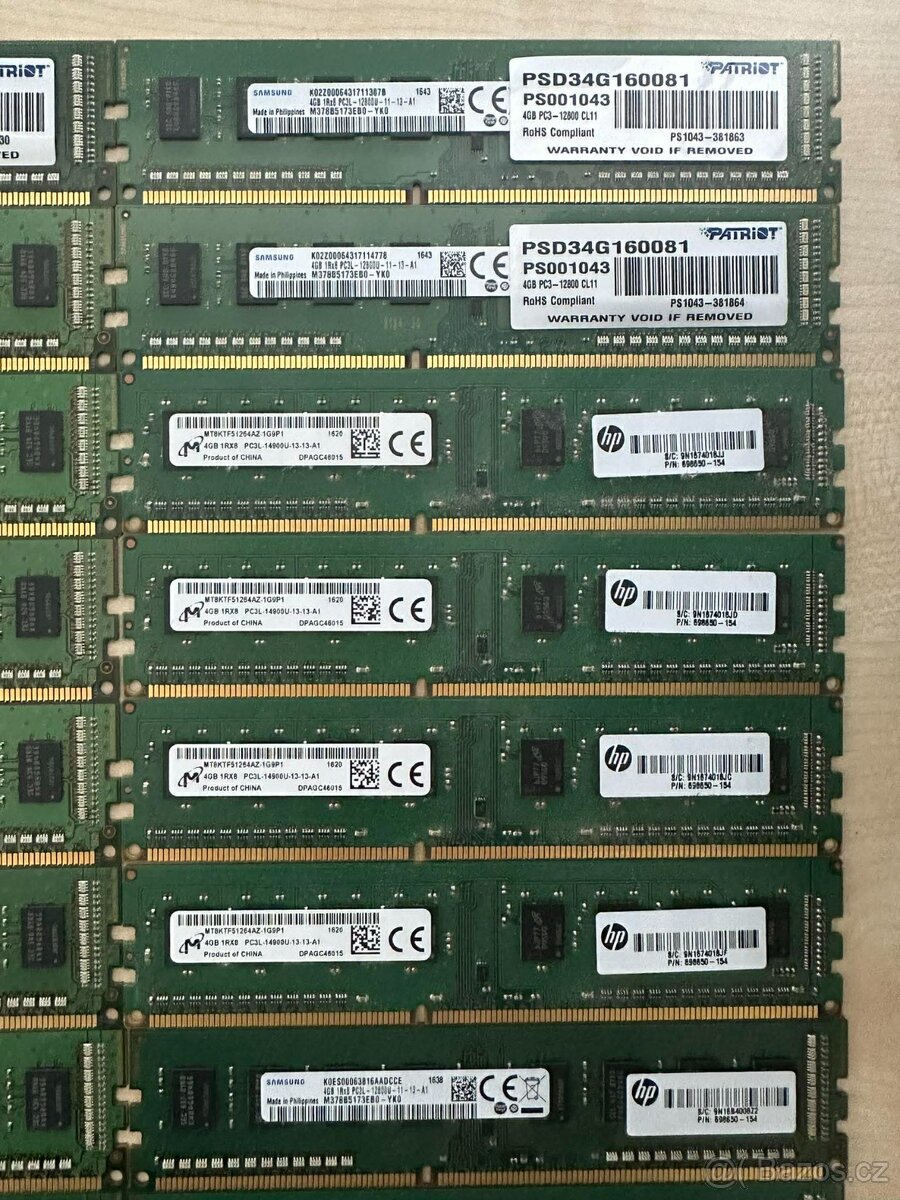 RAM 4 GB DDR3 - 3
