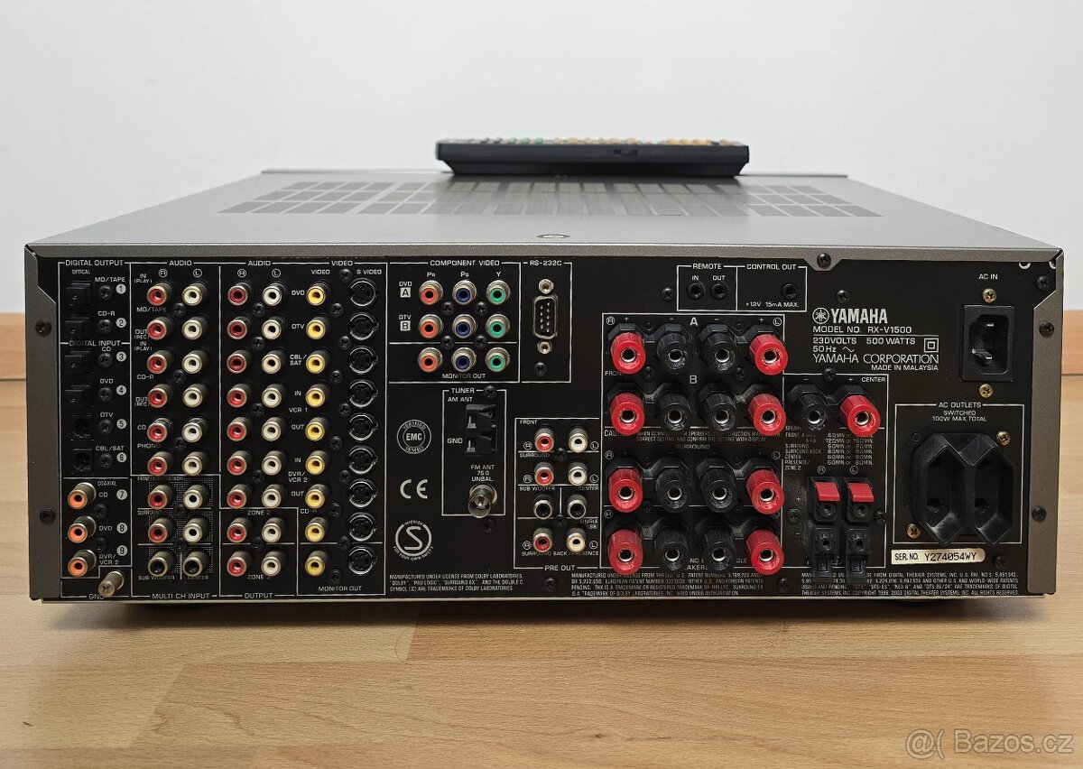 Yamaha RX-V1500 /THX/Phono/optika - 3