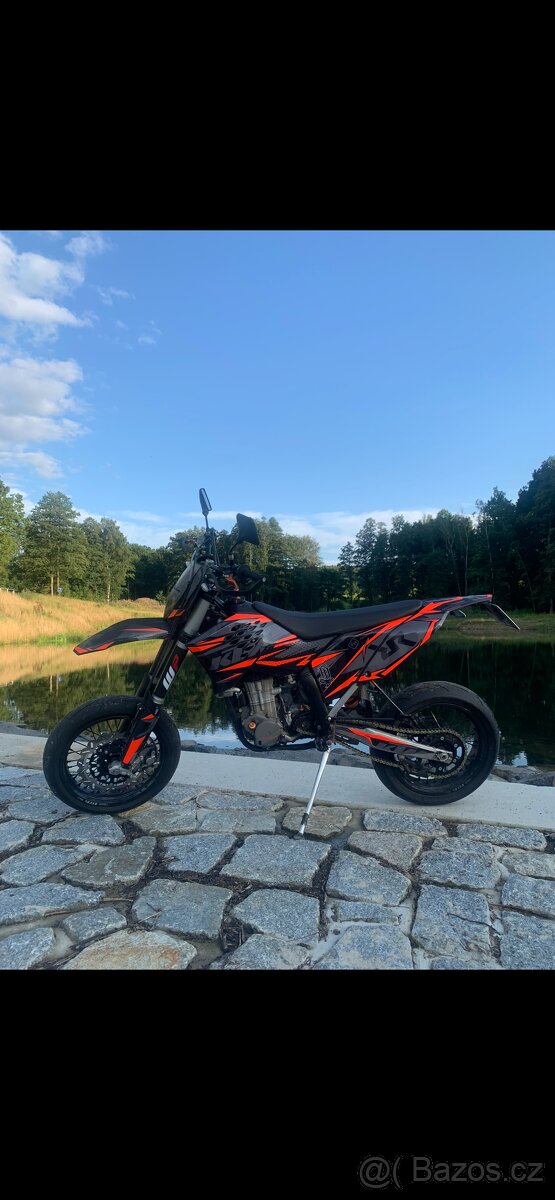 KTM Exc-R 530 supermoto, motard