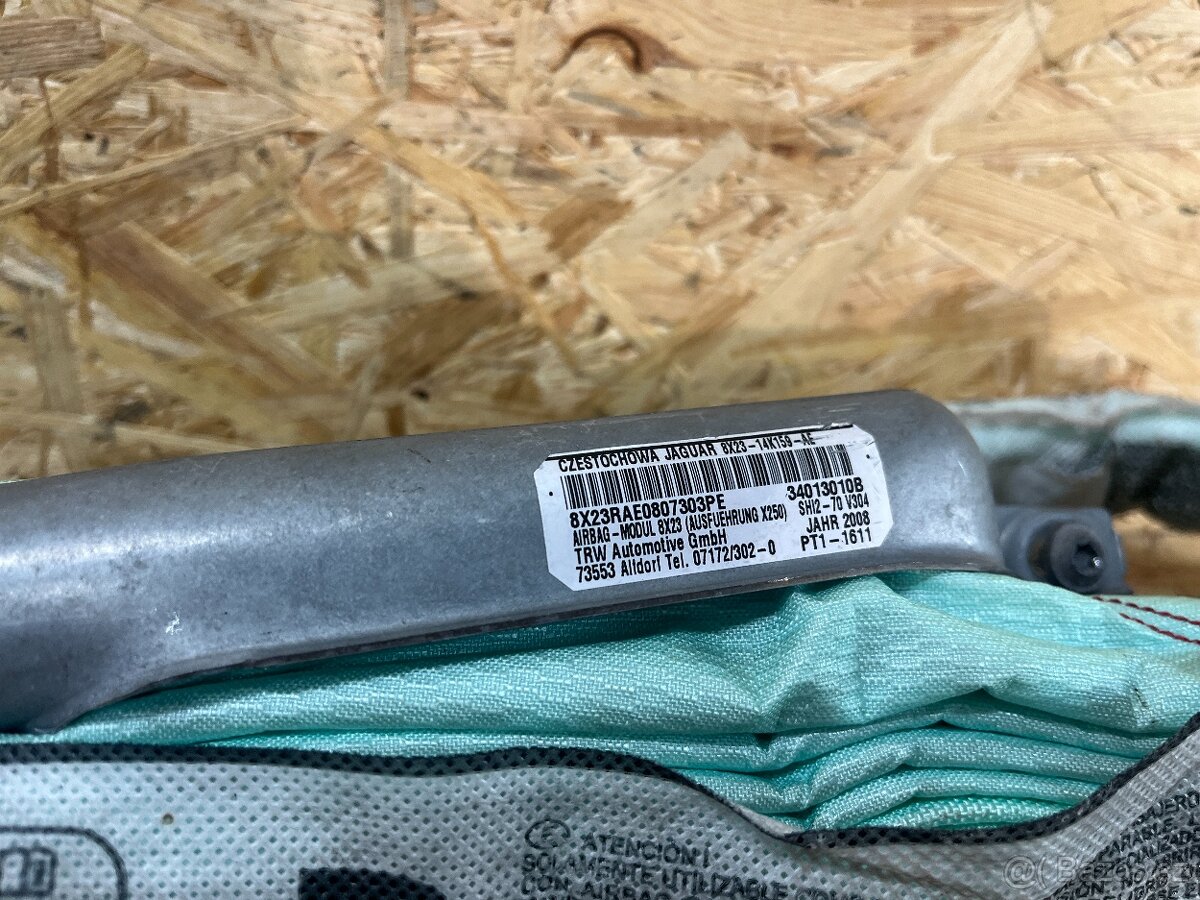 STROPNÍ AIRBAGY JAGUAR XF 8x23-14K160-AE - 3