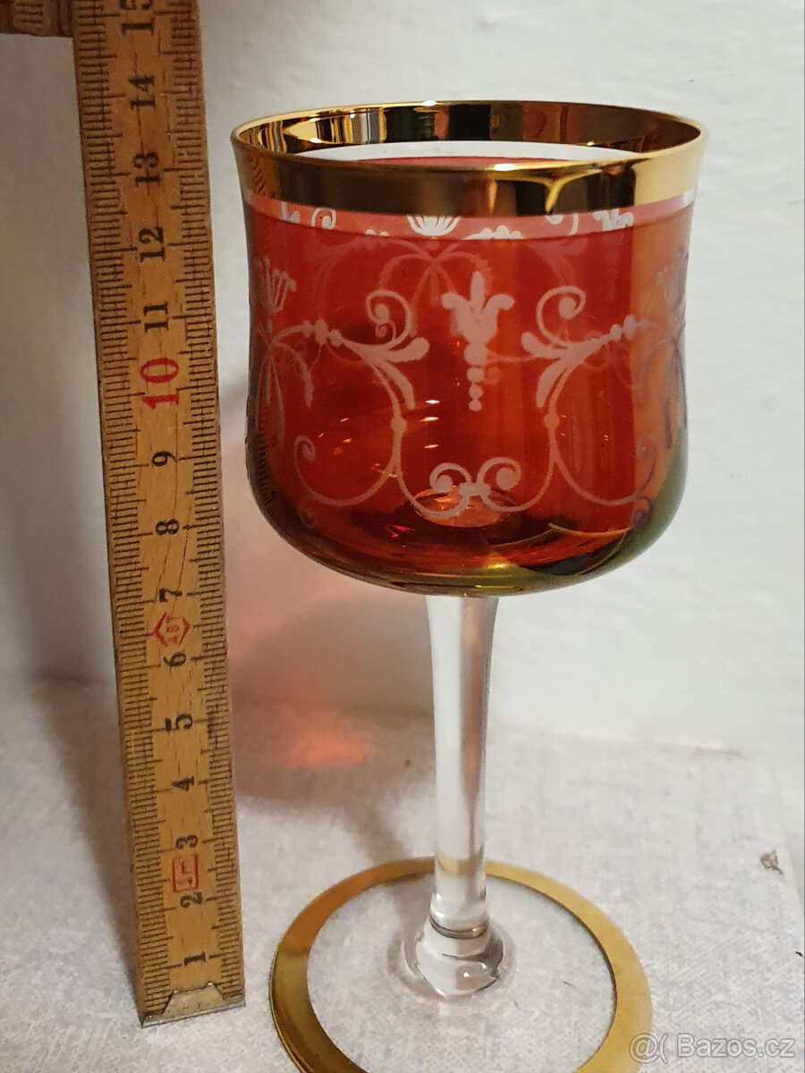 Staré skleničky 6 kusů - 3