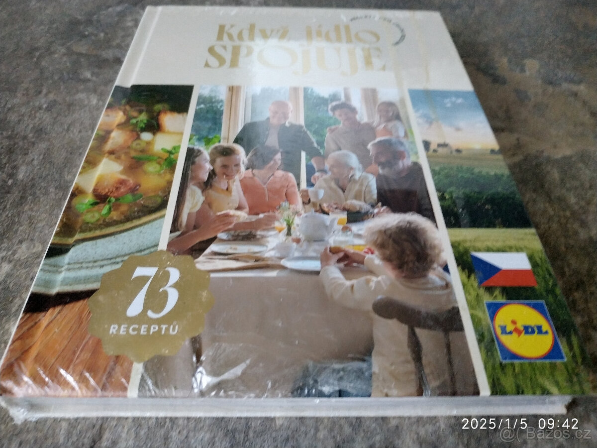 Nová, nevybalená kuchařka "Když jídlo spojuje" - 3