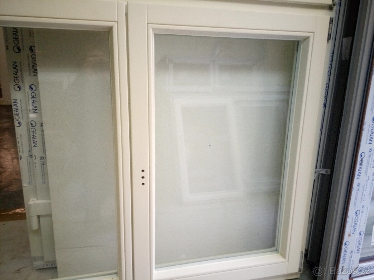 okno dřevěné nové 130x165 - 3