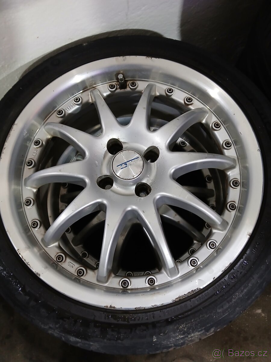 SADA LETNÍCH KOL 4X100 R17 ALUTEC - 3