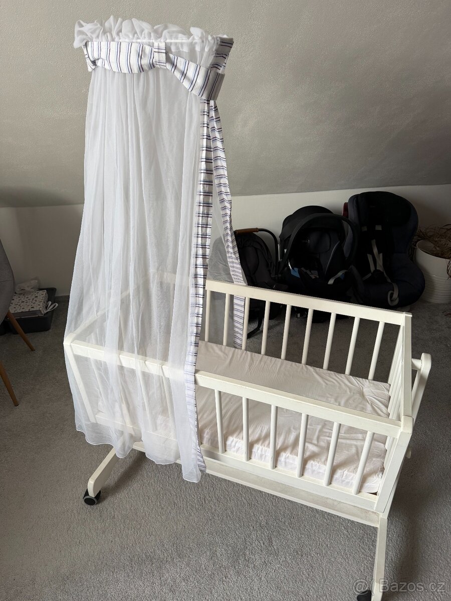 Dětská kolébka s příslušenstvím (postýlka) - 3