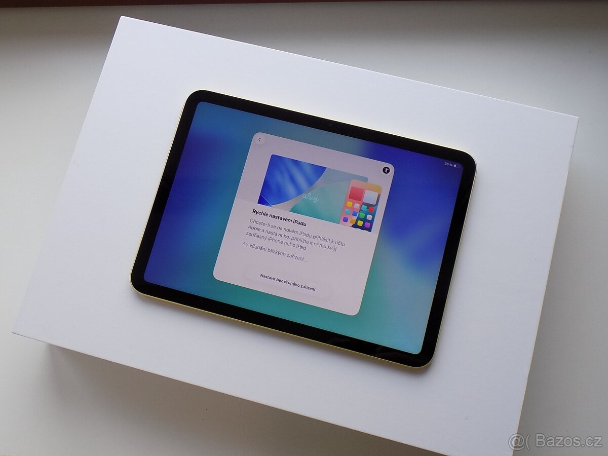 Apple iPad 11" (2025) 128GB Wi-Fi Žlutý - ZÁRUKA - 100% BAT - 3