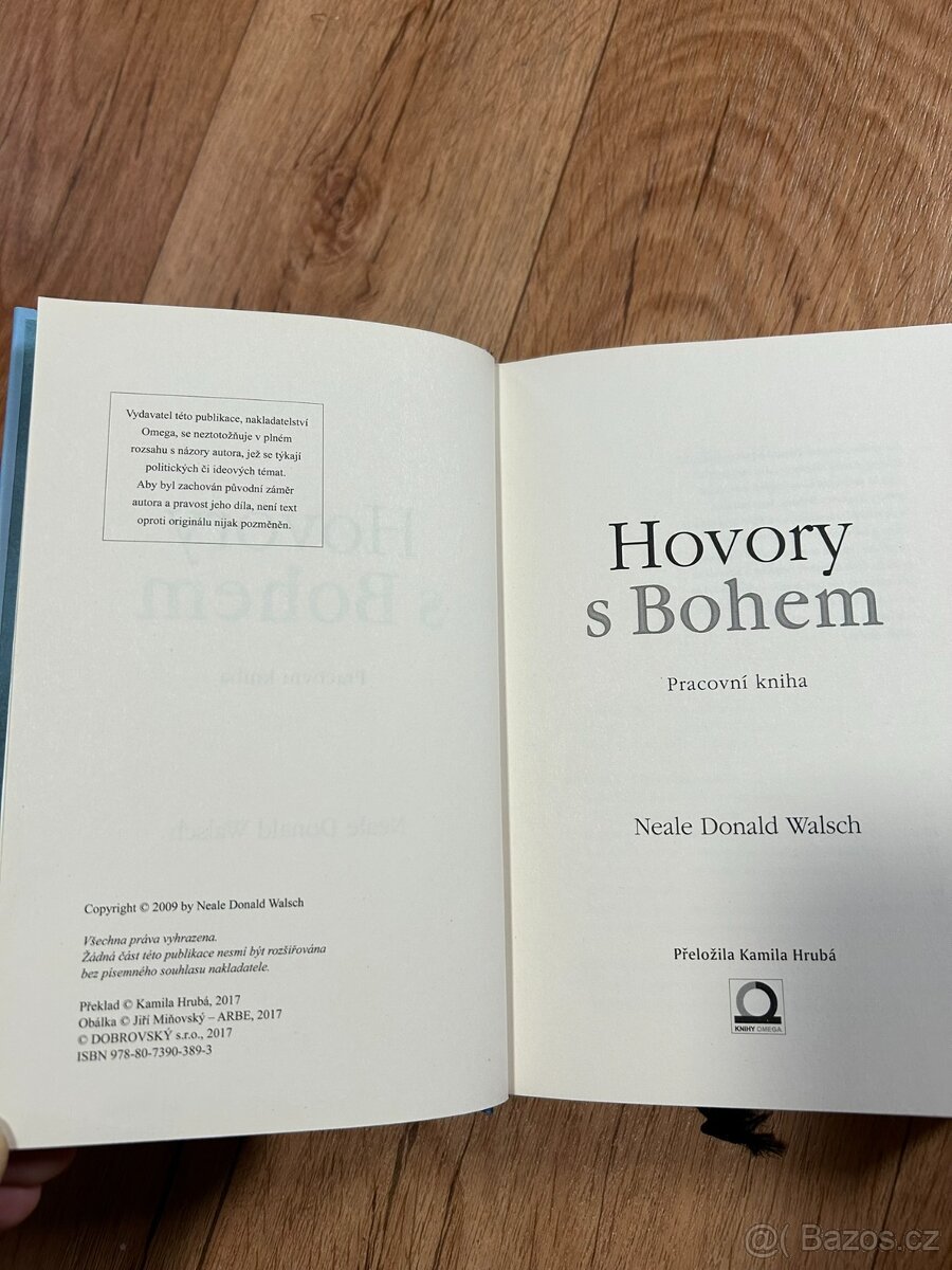 pracovní kniha Hovory s Bohem - 3