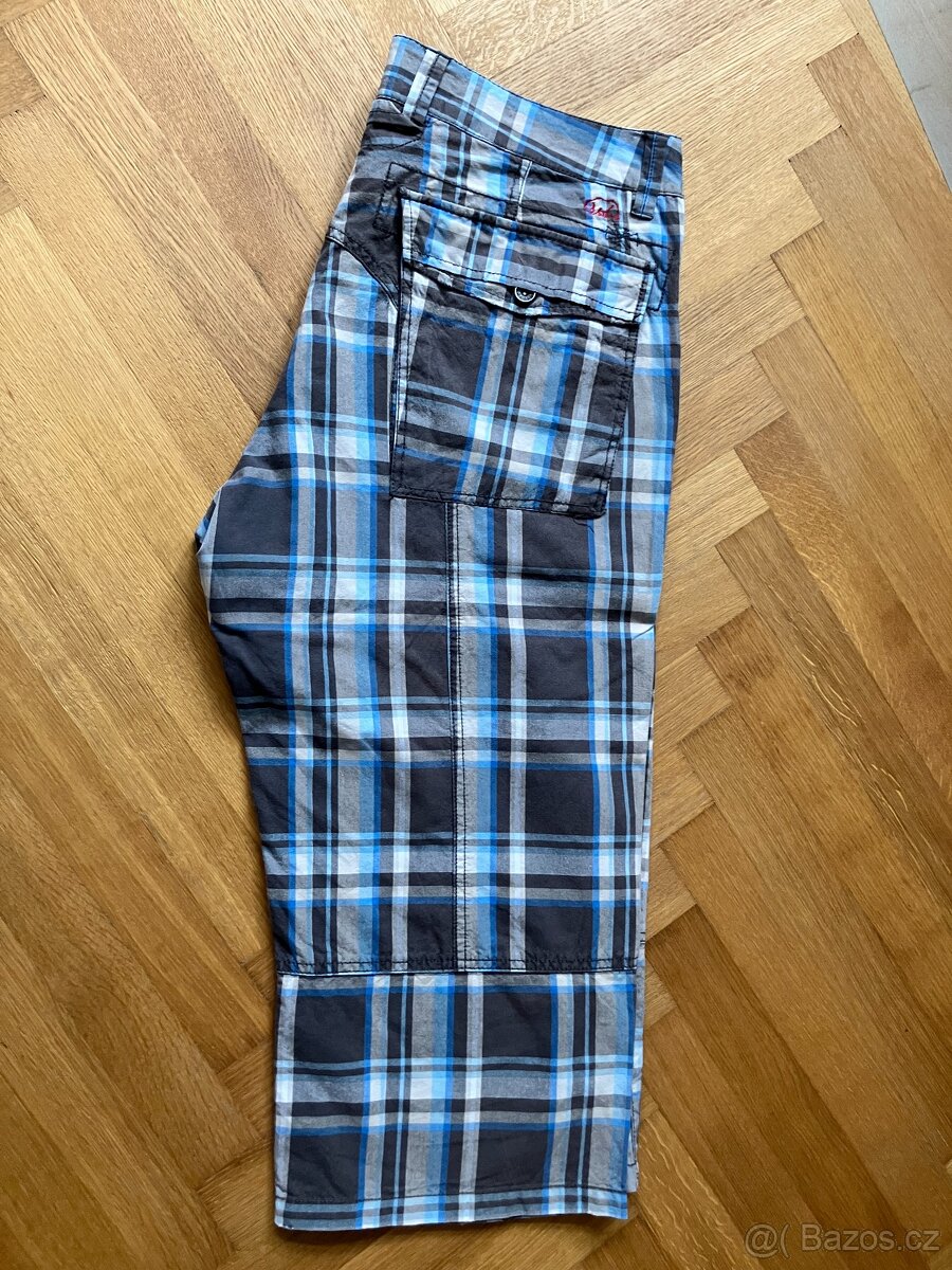 Pánské kostkované 3/4 kraťasy Timeout vel. 52 - 3