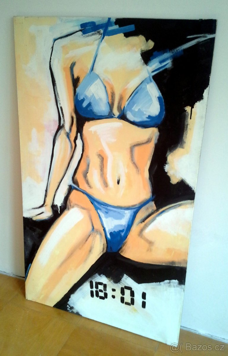 Obraz: Modré plavky v 18:01 - 3