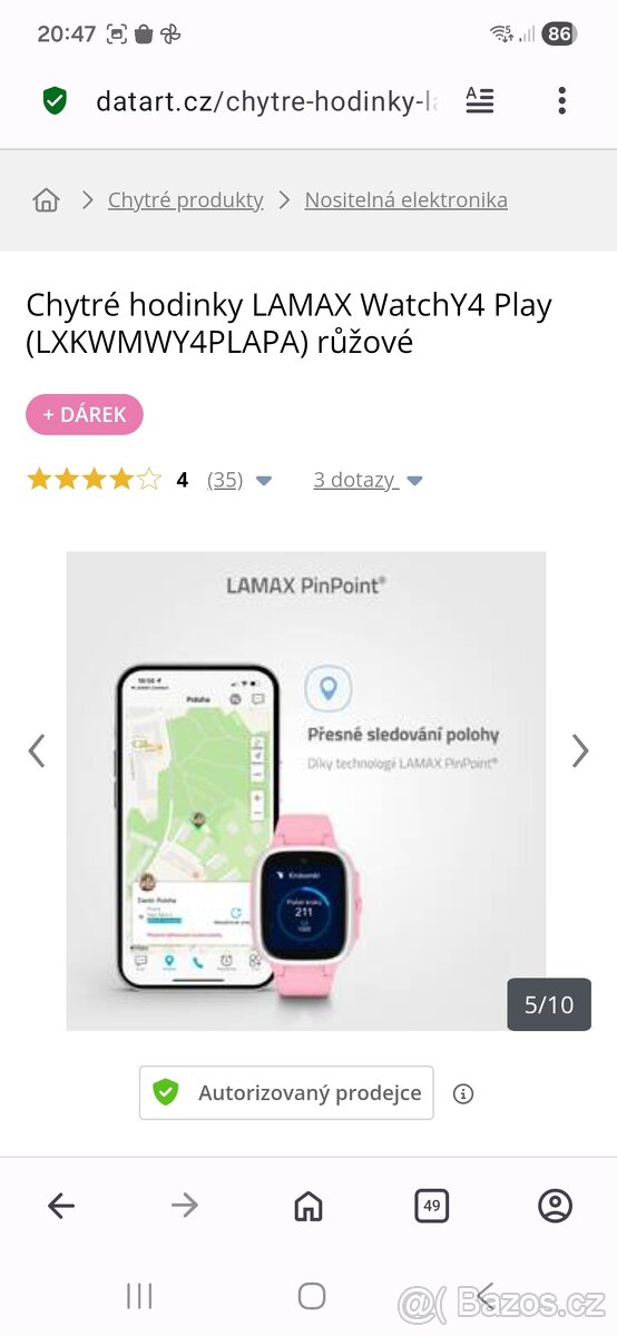 Dětské chytré hodinky - 3