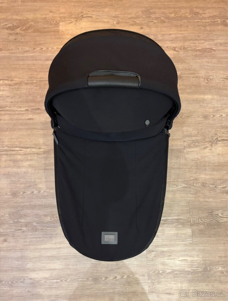 Cybex Priam Lux Carry Cot - Deep Black - 3