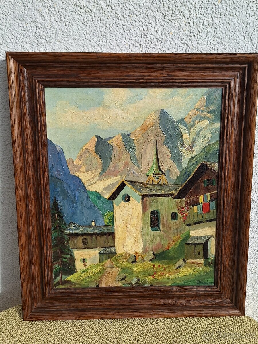 STARÝ OBRAZ - ALPSKÁ KRAJINA - 3