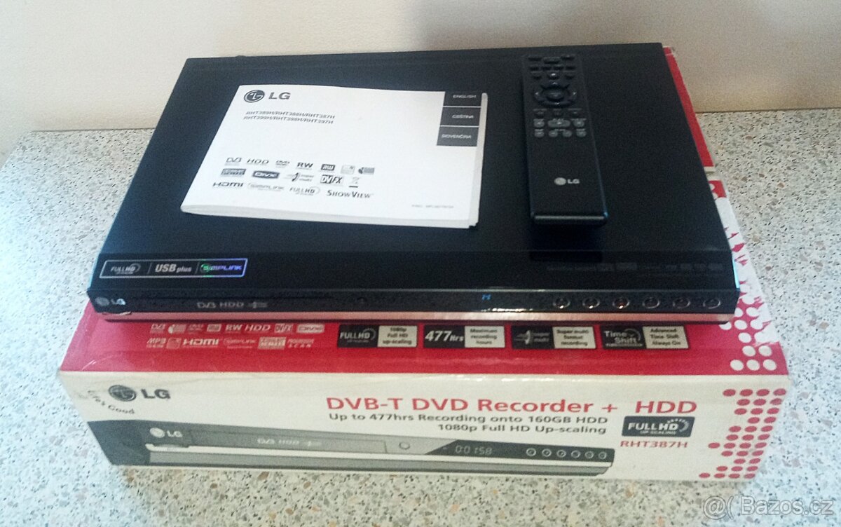 DVD rekordér LG RHT387H - 3