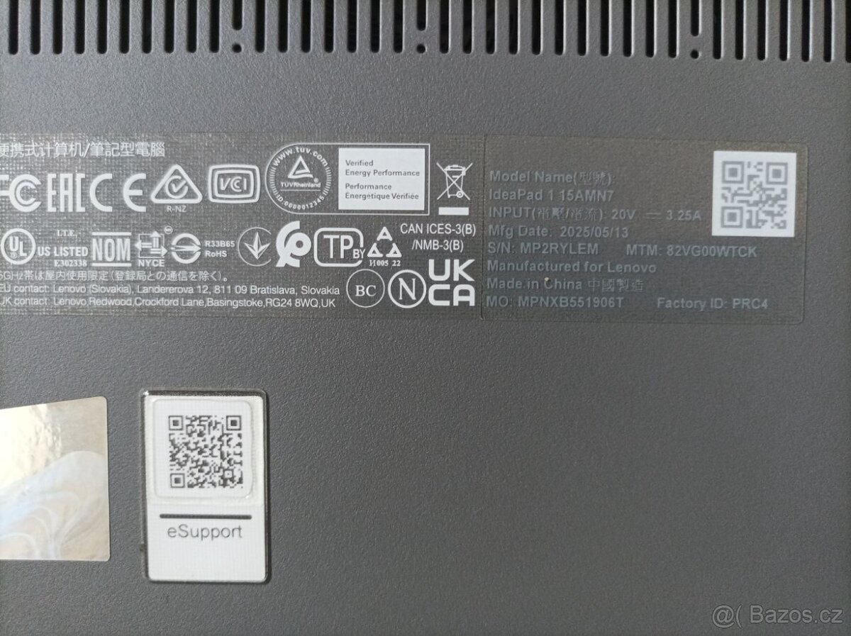 Notebook Lenovo IdeaPad 1 15AMN7 — myš jako dárek - 3