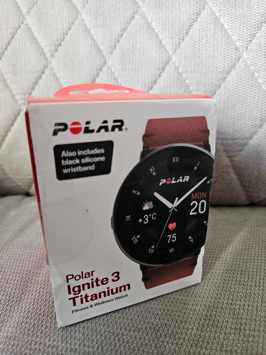 Smart hodinky Polar Ignite 3 Titanium - 3