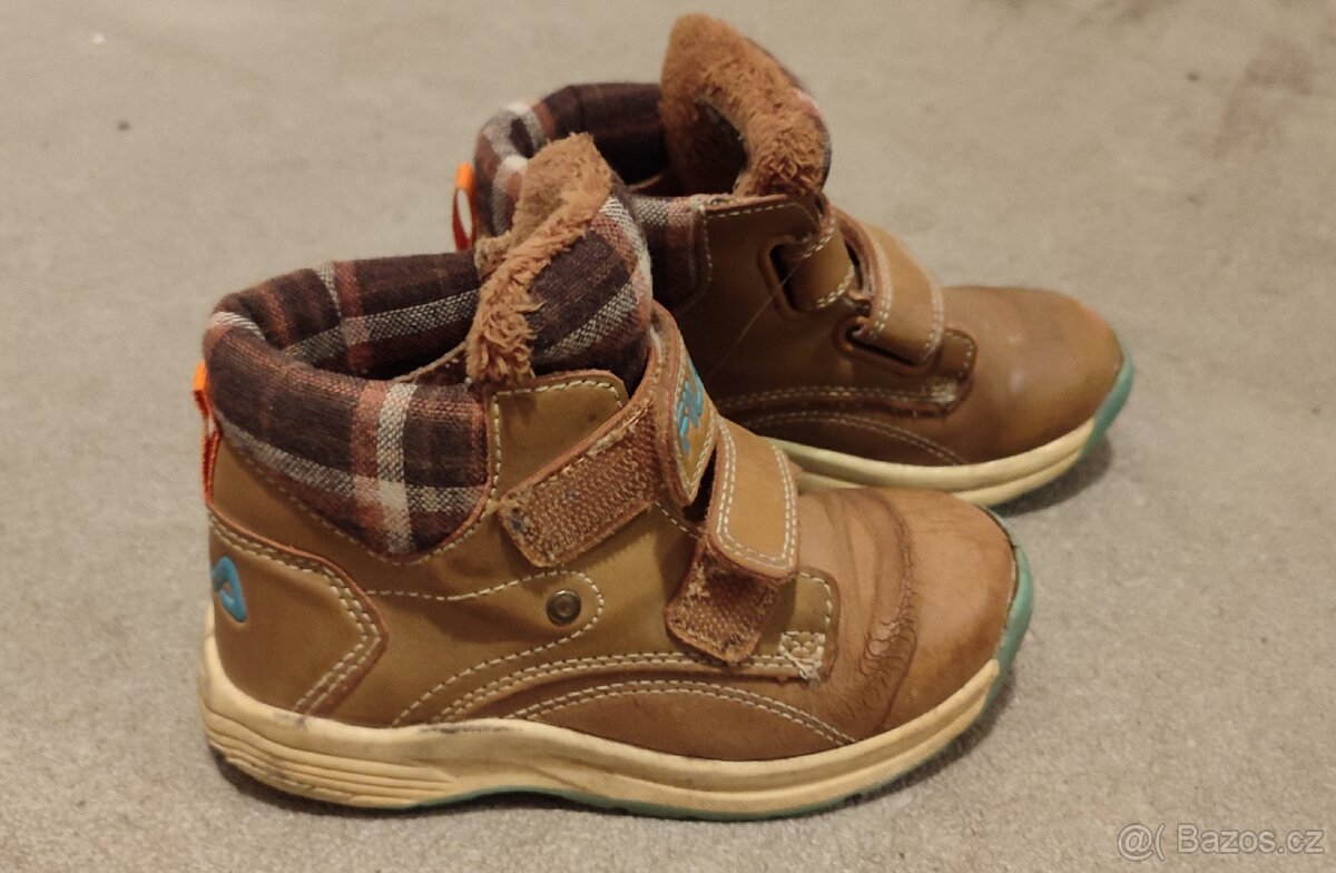 Dětské podzimní/zimní botičky FILA - 3