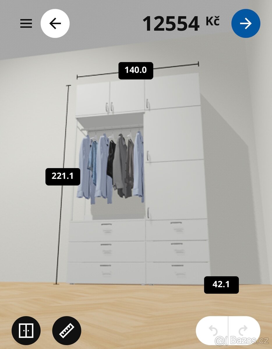 Skříň Platsa IKEA - 3