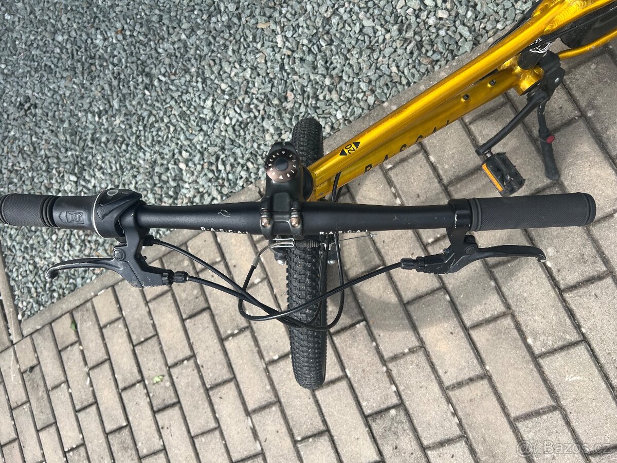 Detske kolo Rascal, zlata barva - 3