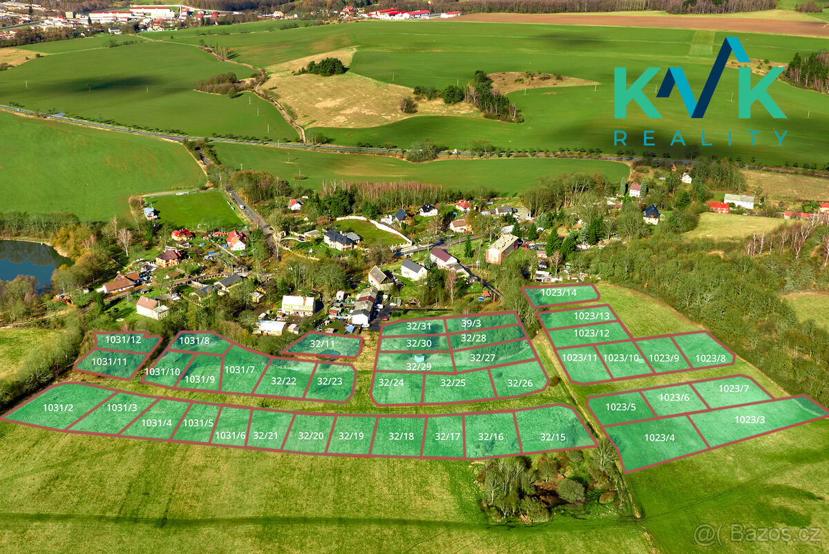 Pozemek o výměře 954 m2, určený pro výstavbu rodinného domu, - 3