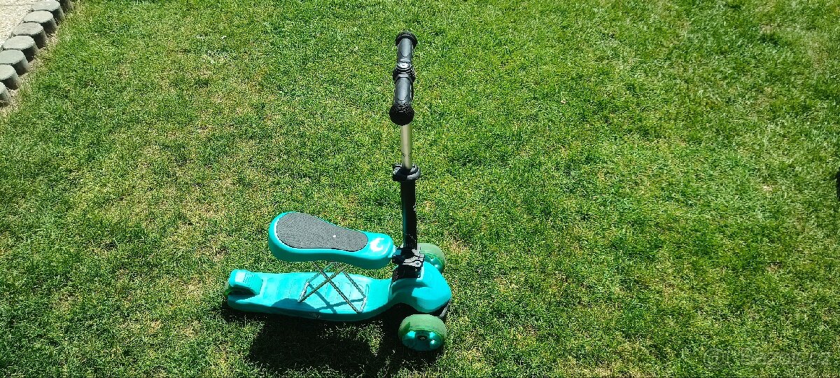 NILS Fun dětská koloběžka HLB12 2v1, mentolová - 3