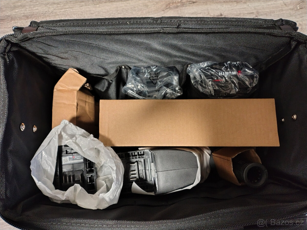 Aku set wurth, vrtačka,bourací kladivo, flexa - 3