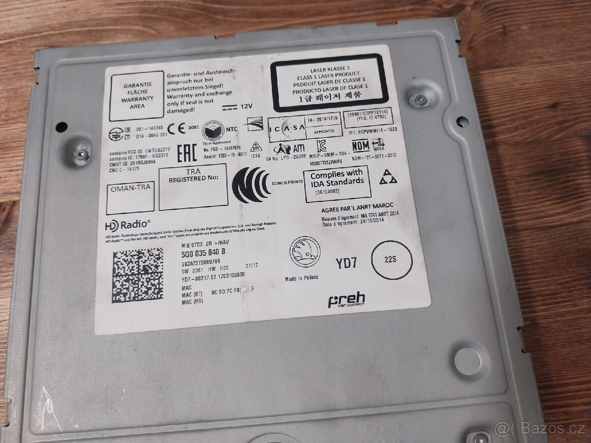 Autoradio skoda octavia iii 3 facelift - 3