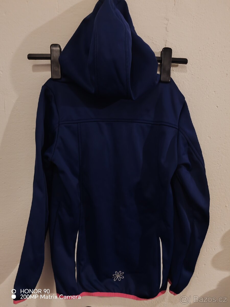 Dívčí softshellová bunda s reflexními prvky – vel. 146/152 - 3