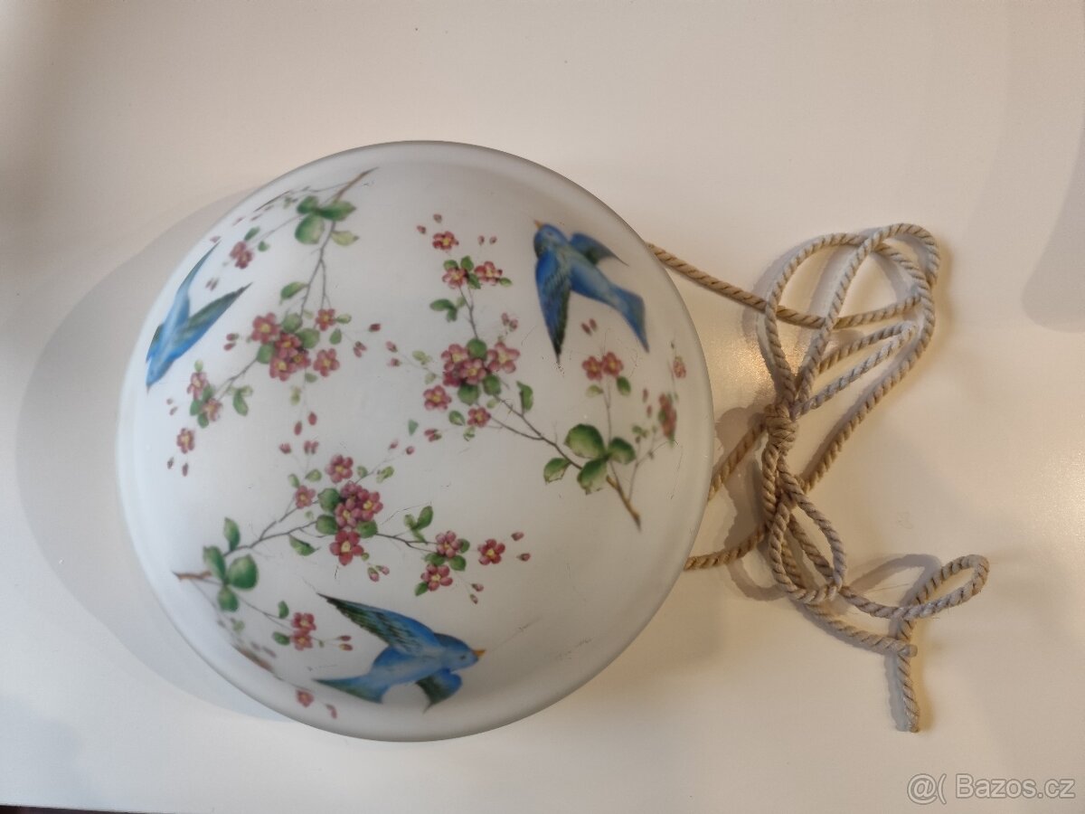 Krásny ručne maľovaný plafonnier - 3