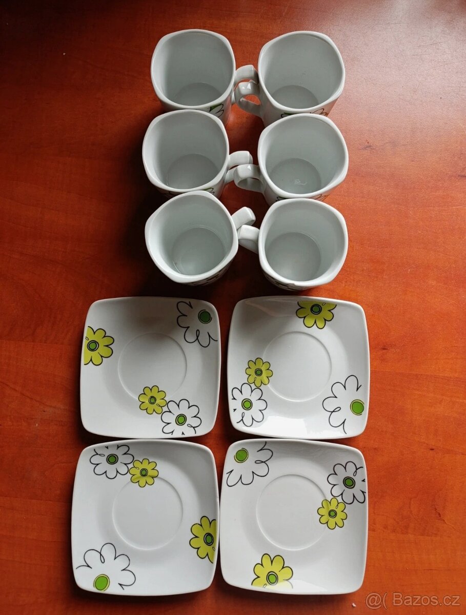 Set šálku a podtácku - 3