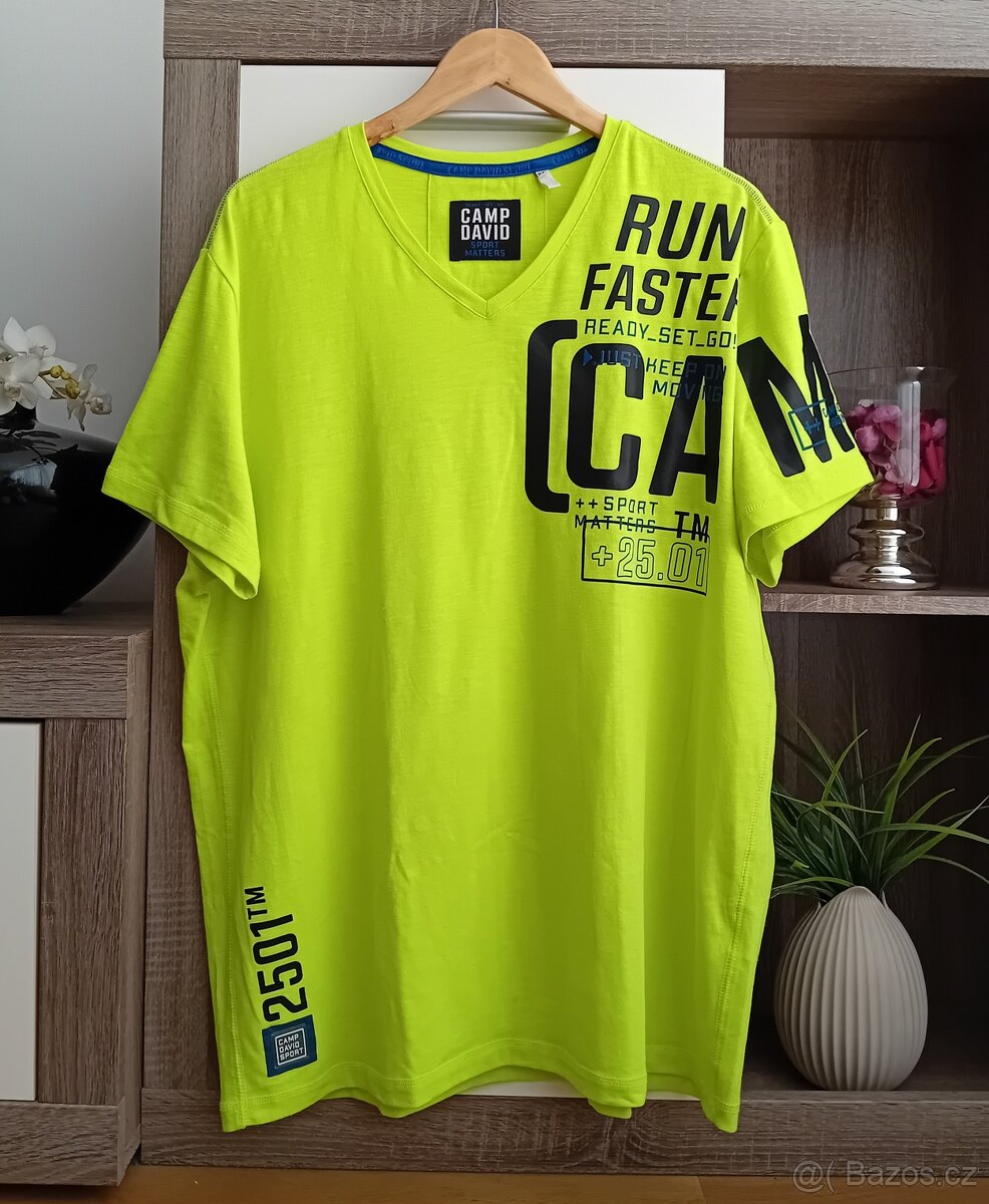 Camp David pánské tričko vel. XXL - 3