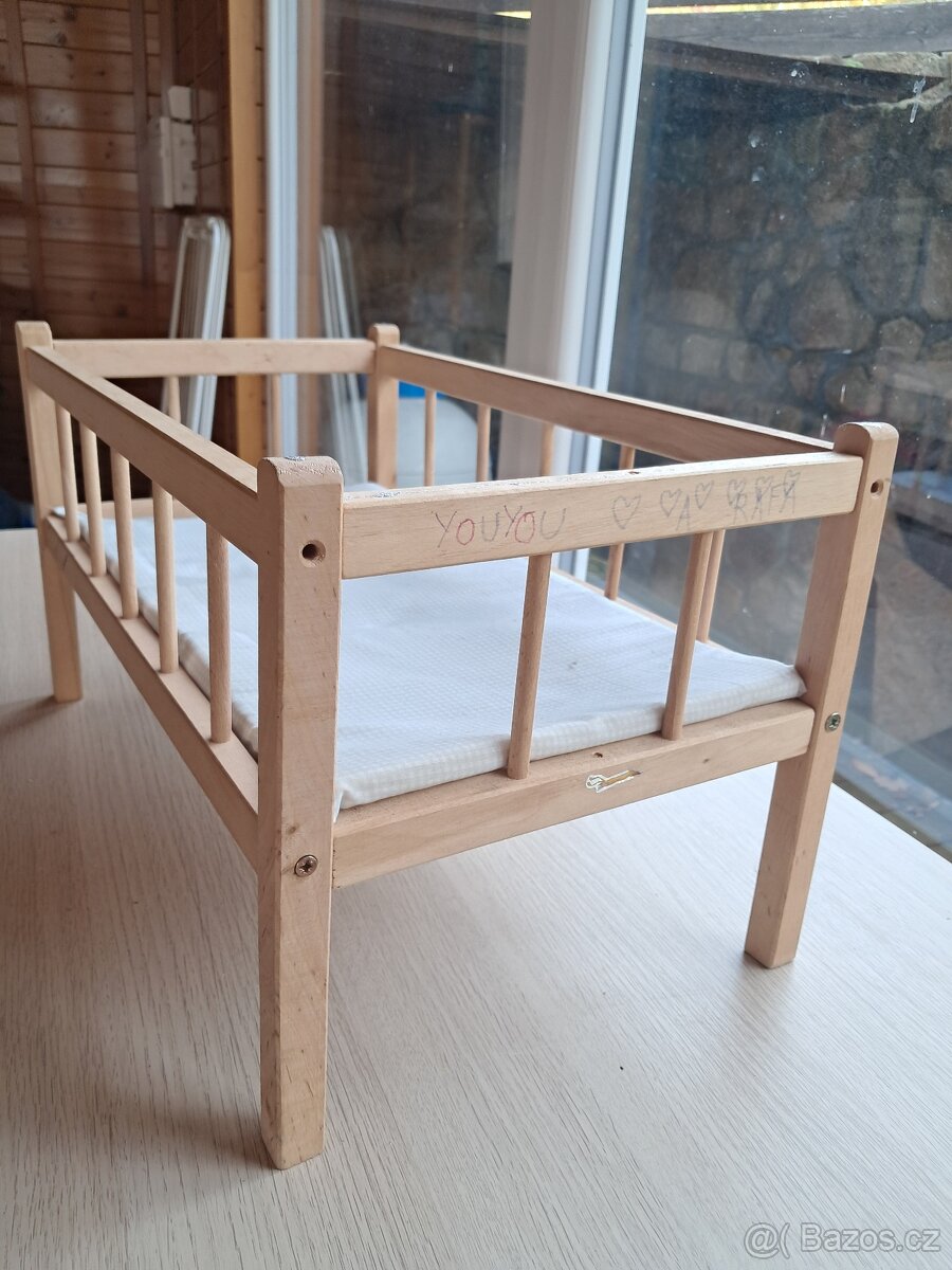 Dřevěná postýlka - 3
