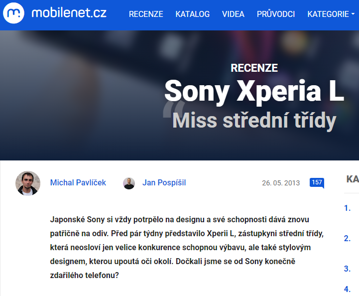 SONY Xperia L - 3
