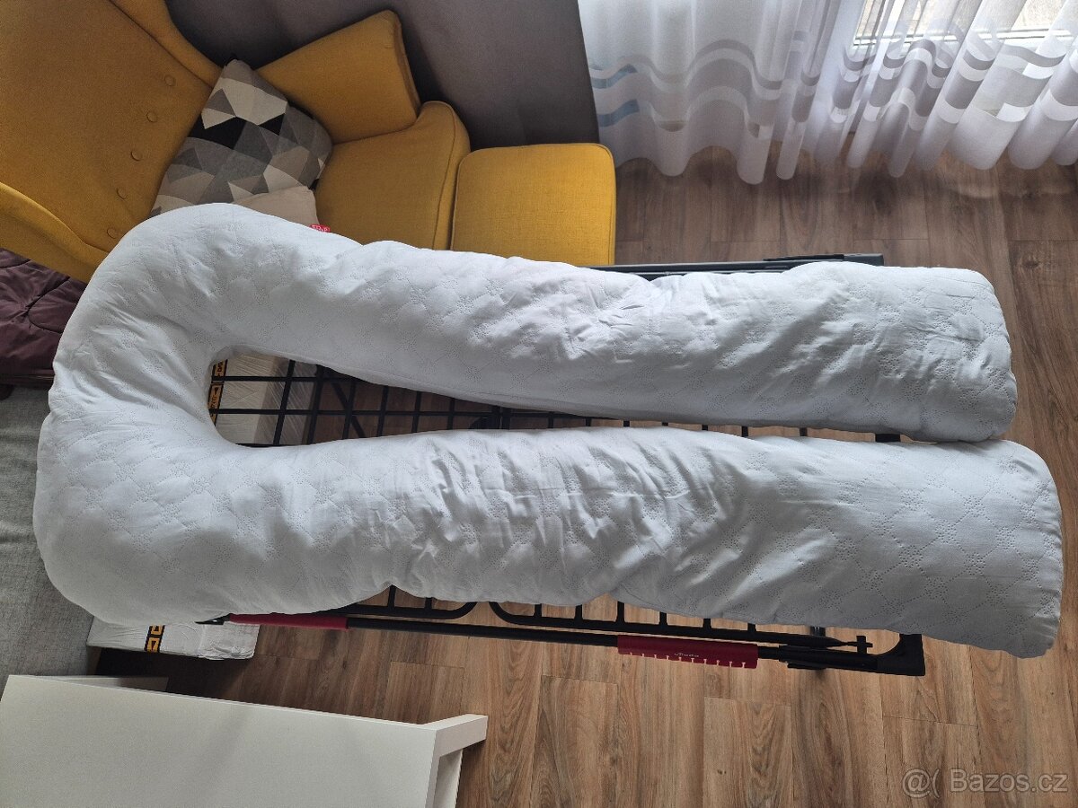 SCAMP Těhotenský polštář U šedý - 3