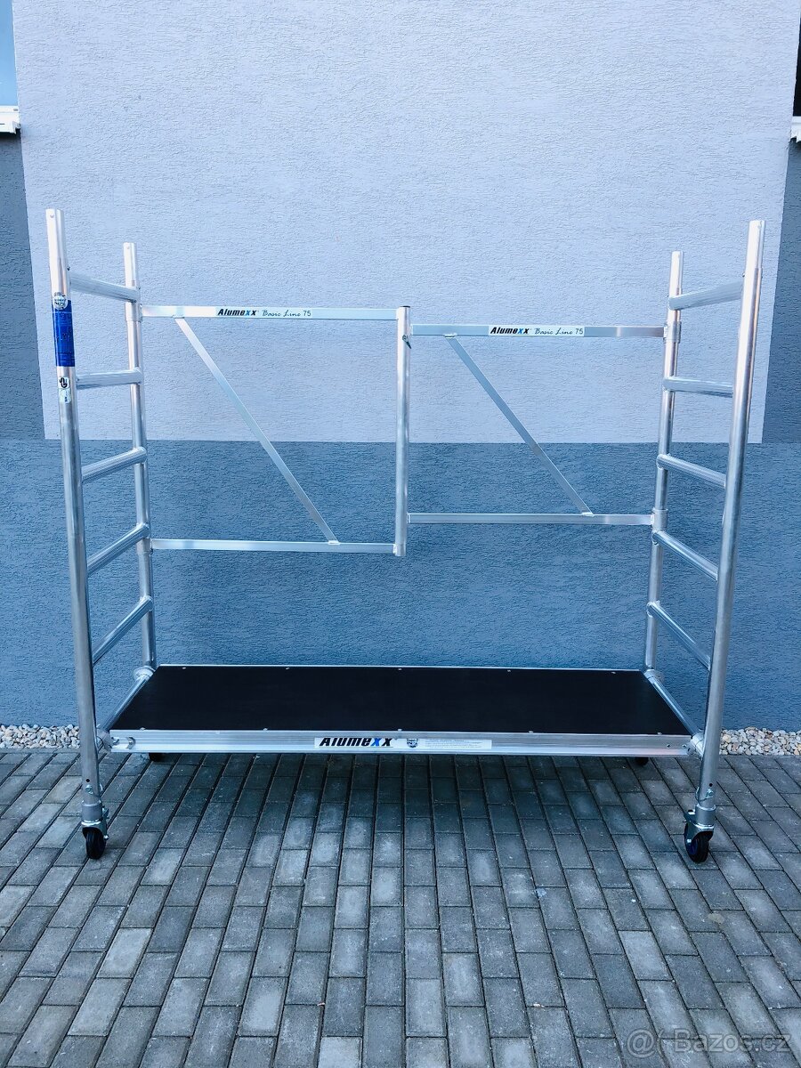 Pojízdné hliníkové lešení. FS 75 - 3